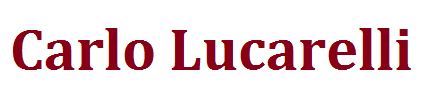 Carlo Lucarelli il sito storico dal 2001, un archivio